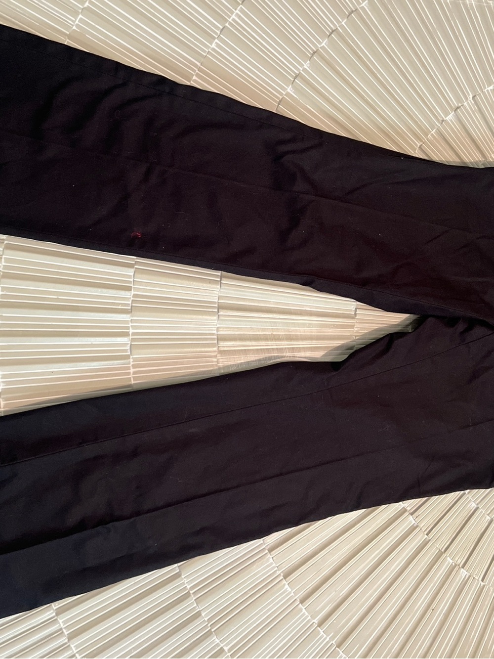 GAP Black Stretch Pants with Navy Label